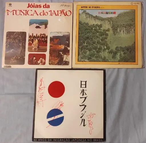 3 Discos Vinil - Música Japonesa
