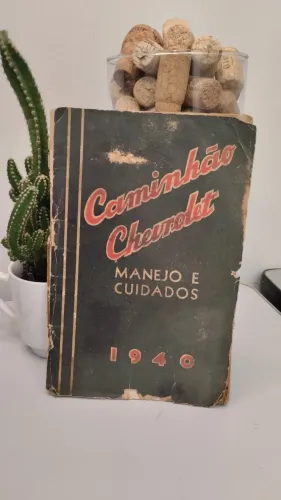 Manual Original Caminhão Chevrolet 1940 | Raridade Colecionador