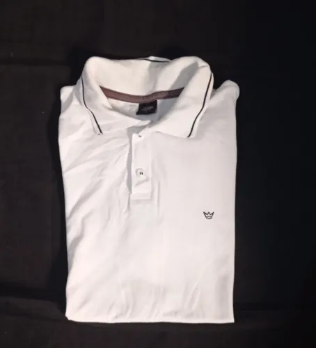 Camisa Polo Branca Empório Colombo 