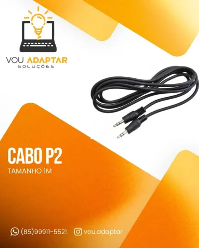 Cabo P2 x P2 1m