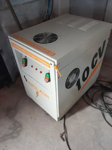 Solução para Trifásico - Transformador Gerador Trifásico 10cv Sinclair