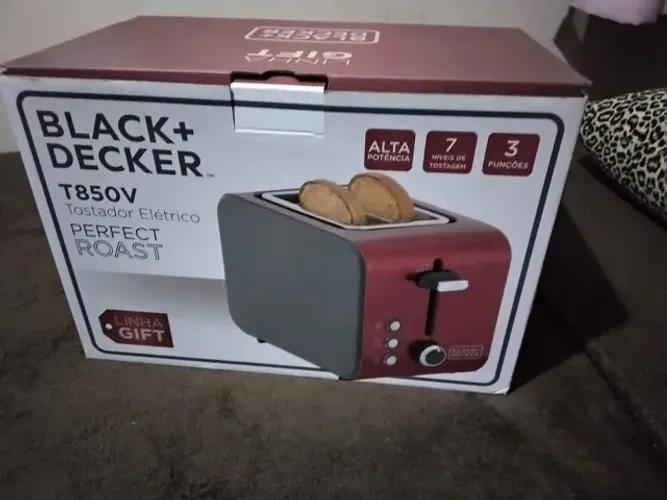 Torradeira Black+Decker - Tostador Metálico