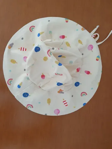 Chapéu de praia infantil 