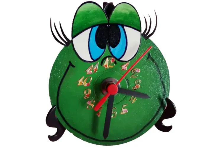 Relógios decorativos Infantil em CD para alegrar o quarto do seu tesouro