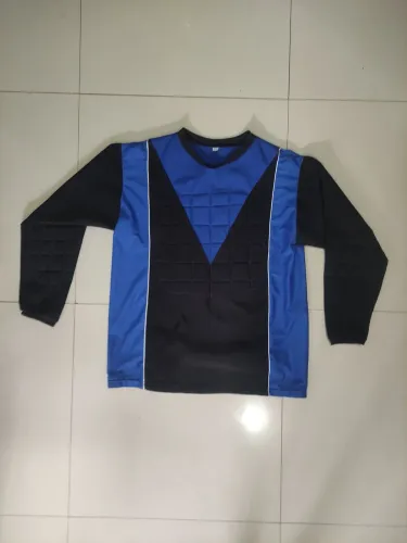 Camiseta de Goleiro - Azul e Preto tamanho G