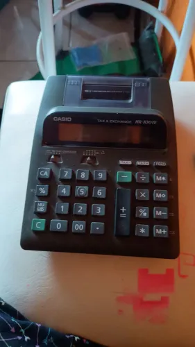 Calculadora Casio HR-100TE Tax & Exchange
