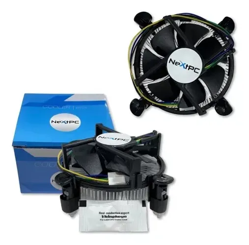 Cooler Processador Intel LGA 1155 1150 1151. Ventoinha Fan Para Processador