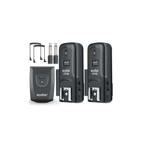 Radio Flash Ct-16 Godox 16 Canais Com 2 Receptores