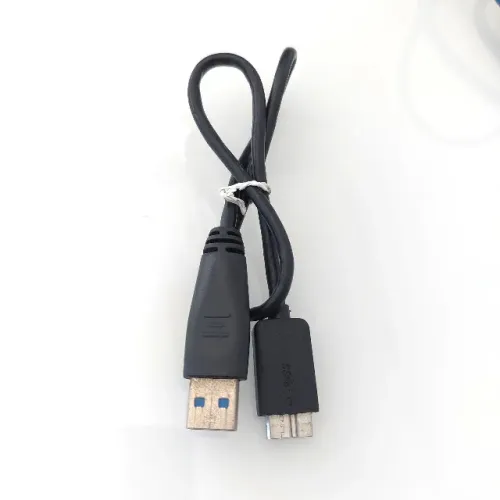 Cabo Micro B x USB 40cm Para HD Externo