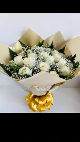 Buquê fúnebre, buquê de rosas brancas , buquês , rosas brancas , fúnebre 