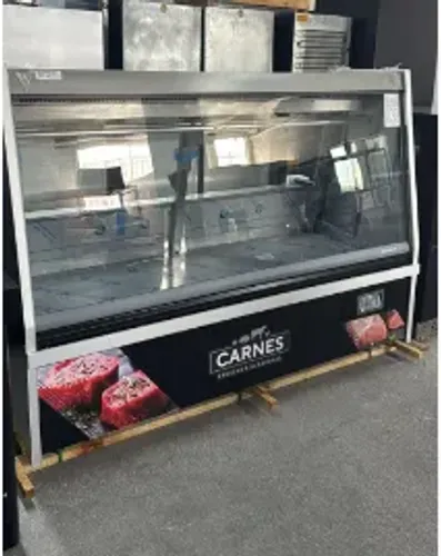 Balcão de açougue refrigerado semi novo TOP 2m Gelopar (Ester)