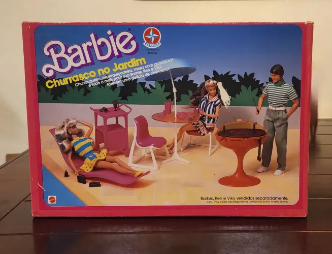 Barbie Churrasco no Jardim - anos 80 