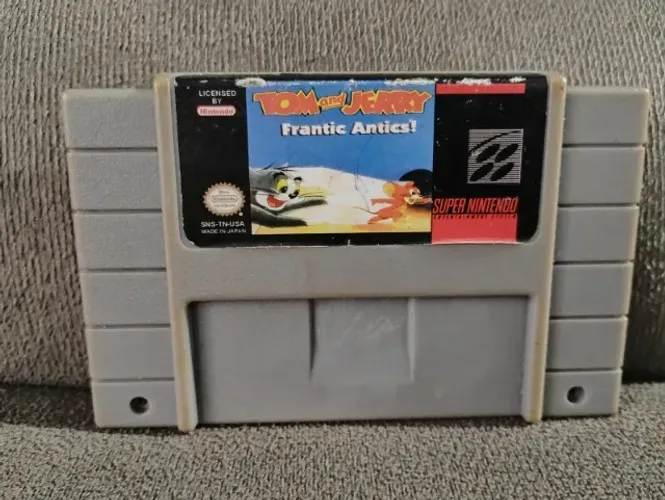 Cartucho Tom And Jerry Frantic Antics! SNES - Paralelo
