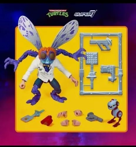 Action Figure TMNT Baxter Stockman Super7