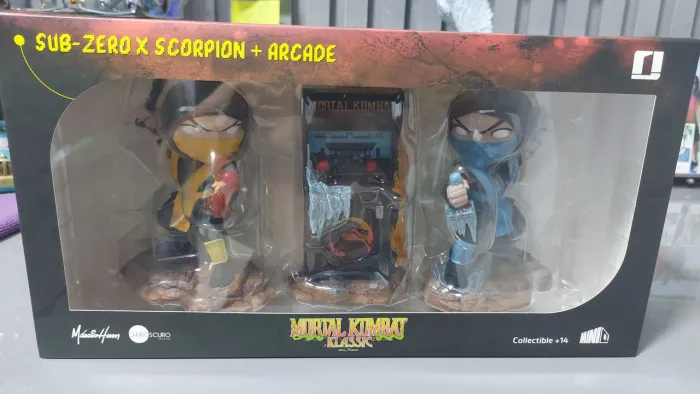 Minico Mortal kombat + arcade