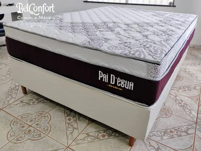 Cama de Casal Pai D'égua Molas Ensacadas