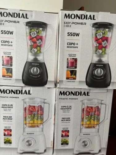 R$110 cada- Liquidificador Mondial Easy Power e Prático Power
