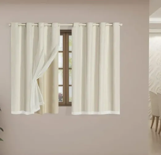 Cortinas para janela - 1,80 x 2,80 m