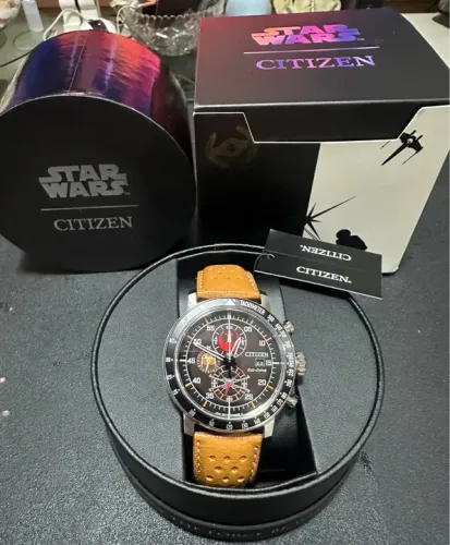 Relógio Citizen Star Wars Eco-Drive Cronógrafo