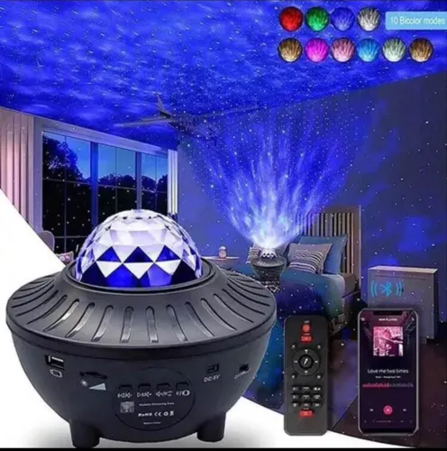 Luminária estrelada