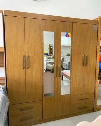 Guarda Roupa 6 Portas Hercules 1,80 m - Produto Novo! Pronta Entrega!