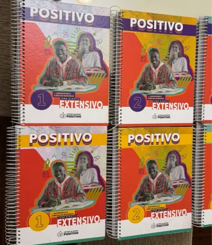 Apostilas Positivo Extensivo 1,2,3,4 + complementares