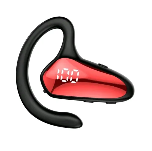 Fone De Ouvido Sem Fio Condução De Osso Com Gancho Bluetooth