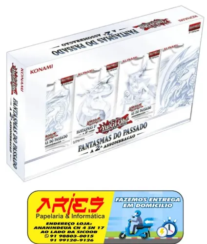 YU-GI-OH! CAIXA ESPECIAL FANTASMAS DO PASSADO A 2ª ASSOMBRAÇÃO 20 CARTAS ULTRA RARAS