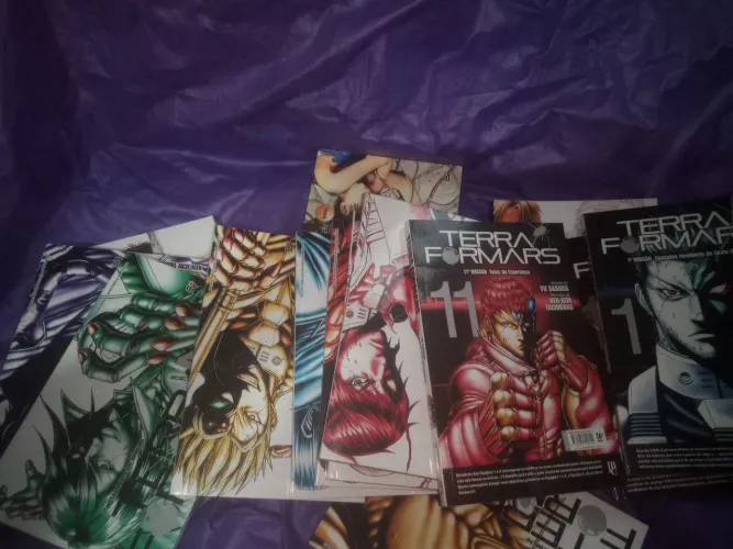 Mangá terra formars e eden