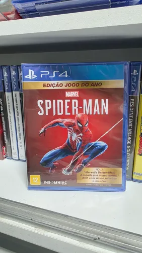 Jogo Lacrado Spiderman jogo do ano ps4 em estoque