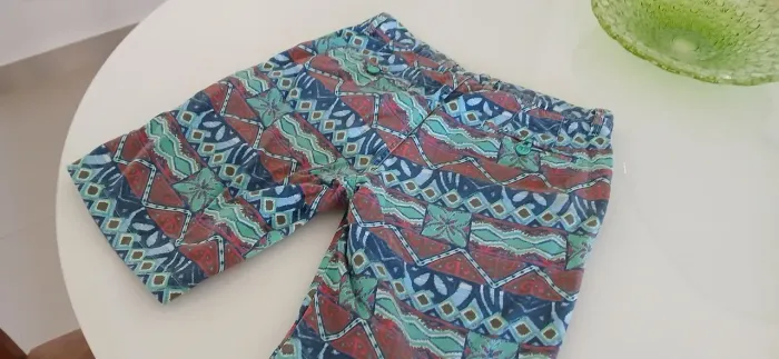 Bermuda estampada