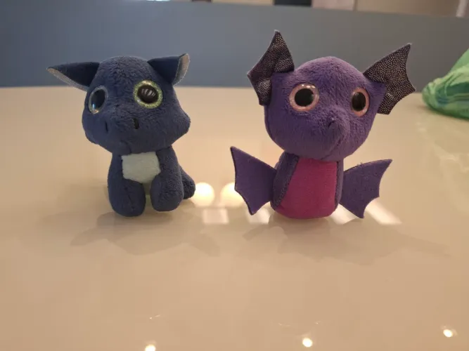 Kit com 2 pelúcias TY para mcdonald's