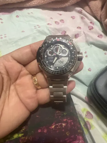 Citizen super cronógrafo (Titanium)