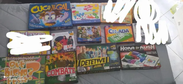 Lote de brinquedos - todos são novos.