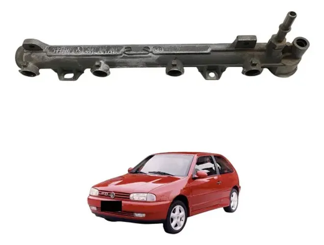 Flauta Bico Injetor Volkswagen Gol Parati 1.0 16v 97 00 05