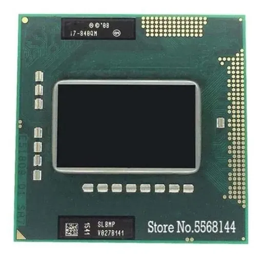 Processador Intel® Core i7-840QM 3.20 GHz Cache 8Mb 4 Núcleos