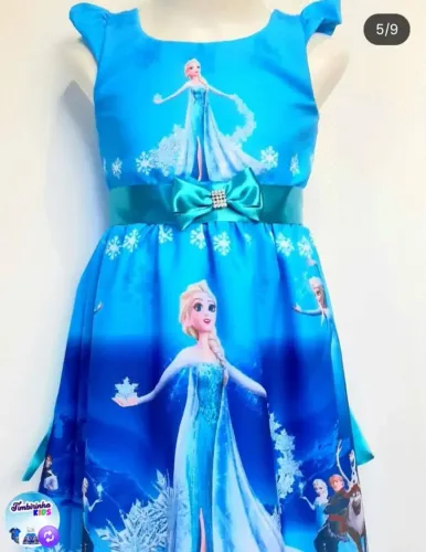 Vestido frozen