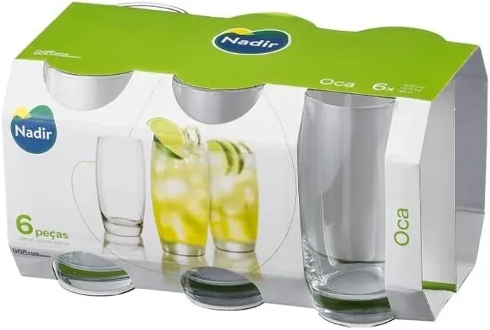 Jogo de copos- 400 ml - Nadir