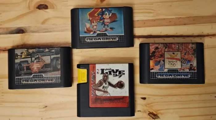 Lote de Cartuchos Originais TecToy MegaDrive - Todos Testados e Funcionando
