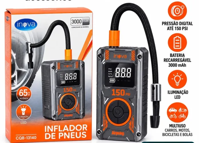 Inflador de pneus