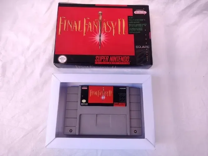 Final Fantasy 2 - Cartucho Repro Em Português Para Snes