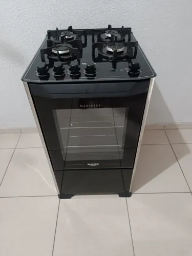 Fogão Dako 4 bocas manual mesa de vidro muito bem conservado!
