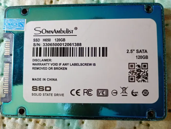 SSD DE 120 GB JÁ COM O WINDOWS 11 E PROGRAMAS INSTALADOS PRONTO PARA USAR.