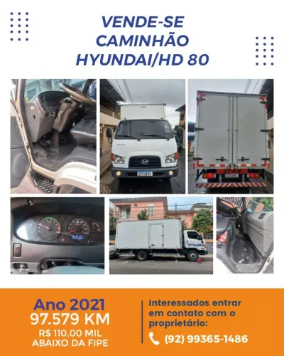 Caminhão HYUNDAI / HD80