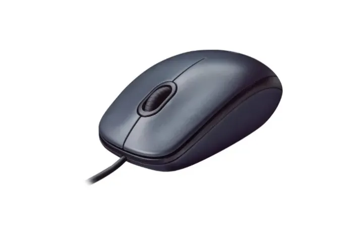 Mouse Óptico Com Fio 1.000 DPI Preto Logitech Novo, lacrado garantia