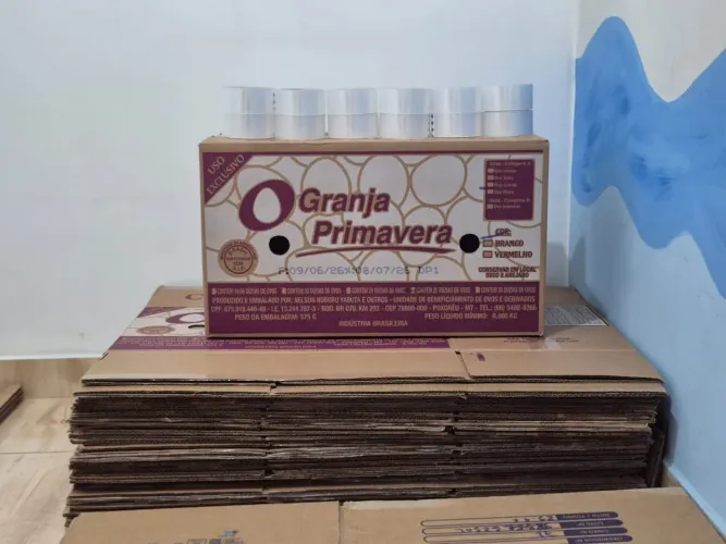 Caixas para embalagem 