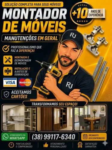 Montador de móveis Montes Claros 