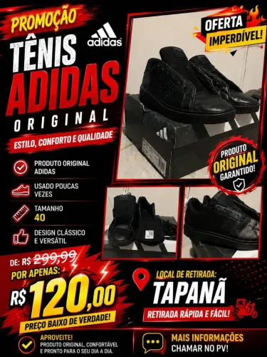 Sapatênis Adidas Original masculino