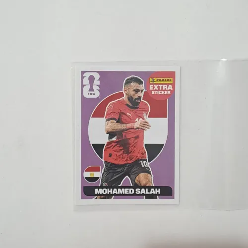 FIGURINHA EXTRA STICKER Mohamed Salah LILÁS