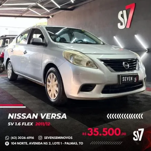 Nissan Versa SV 1.6 16V Flexstart 4P Mec. 2012